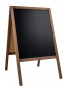 náhled Dřevěný reklamní stojan Classic M 100 x 60 cm