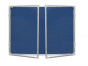náhled Vitrina 120x180cm,textilní vnitřek, mod2