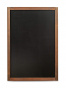 náhled Černá tabule na křídy v dřevěném rámu 47x79 cm