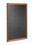 náhled Černá tabule na křídy v dřevěném rámu 47x79 cm