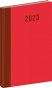 náhled Týdenní diář Cambio 2023, červený, 15 × 21 cm
