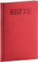 náhled Týdenní diář Aprint 2023, červený, 15 × 21 cm