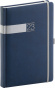 náhled Denní diář Twill 2023, modrostříbrný, 15 × 21 cm