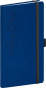 náhled Kapesní diář Memory 2023, modrý, 9 × 15,5 cm
