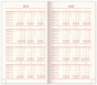 náhled Kapesní diář Memory 2023, fialový, 9 × 15,5 cm