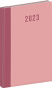 náhled Týdenní diář Cambio 2023, růžový, 15 × 21 cm