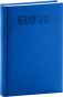 náhled Denní diář Aprint 2023, modrý, 15 × 21 cm