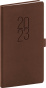 náhled Kapesní diář Vivella Classic 2023, hnědý 9 × 15,5 cm