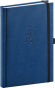 náhled Denní diář Majestic 2023, modrý, 15 × 21 cm