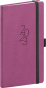 náhled Kapesní diář Majestic 2023, růžový, 9 × 15,5 cm