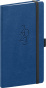 náhled Kapesní diář Majestic 2023, modrý, 9 × 15,5 cm