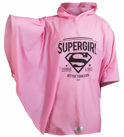 detail Školní batoh s pončem Supergirl – STAY CALM