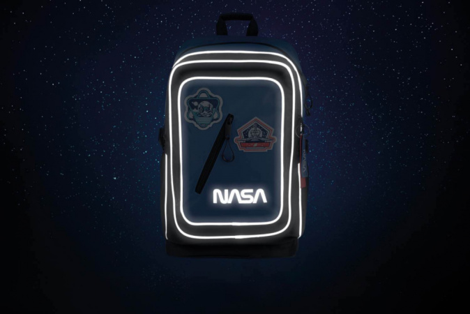 detail BAAGL Školní batoh Cubic NASA