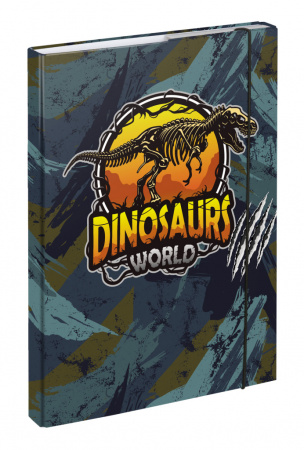 detail BAAGL Desky na školní sešity A4 Dinosaurs World