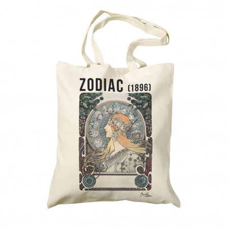 detail Plátěná taška Alfons Mucha - Zodiac