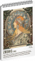 náhled Spirálový blok Alfons Mucha - Zodiac, linkovaný