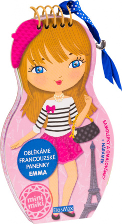 detail Oblékáme francouzské panenky - EMMA