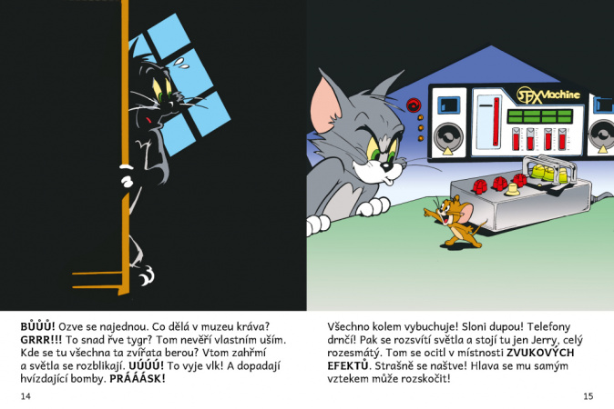 detail NEPLECHA V MUZEU – Tom a Jerry v obrázkovém příběhu