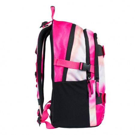 detail BAAGL Školní batoh Skate Pink Stripes