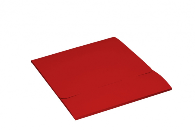 detail Obálka dárková na kalendáře 30x30 cm - červená, balení 3 kusy