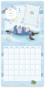 náhled Poznámkový kalendář Medvídek Pú - První rok dítěte, nedatovaný, 30 x 30 cm