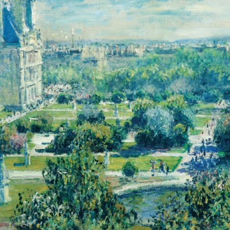 detail Poznámkový kalendář Claude Monet 2025, 30 × 30 cm