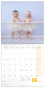 náhled Poznámkový kalendář Babies – Věra Zlevorová 2025, 30 × 30 cm