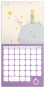 náhled Poznámkový kalendář Malý princ 2025, 30 × 30 cm