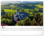 náhled Nástěnný kalendář Panoramata Česka 2025, 48 × 33 cm