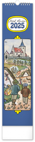 Nástěnný kalendář Josef Lada 2025, 12 × 48 cm