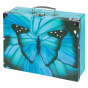 náhled BAAGL Skládací školní kufřík Butterfly s kováním