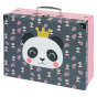 náhled BAAGL Skládací školní kufřík Panda s kováním