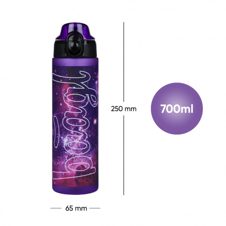 detail BAAGL Tritanová láhev na pití Galaxy, 700 ml